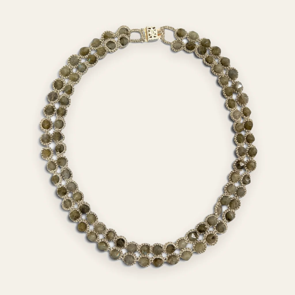 Collar Camino de Piedras (dos filas)